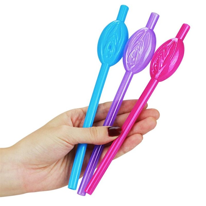 Pussy Straws Pack of 9 - LO-LV765002C - Teknashop Ltd
