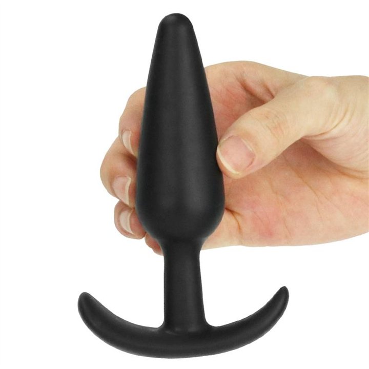 Butt Plug Lure Me Size S Black - LO-BK17S - Teknashop Ltd