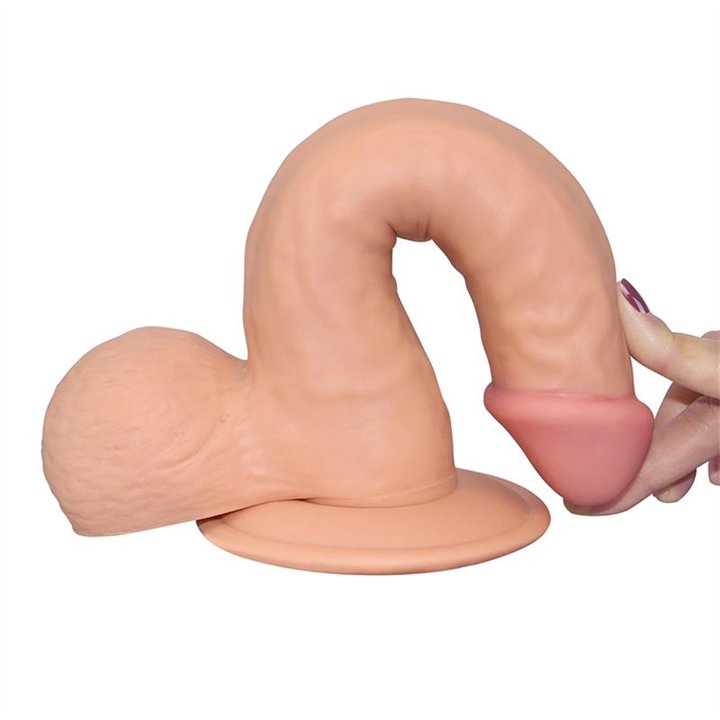 Dildo The Ultra Soft Dude 8.8 Flesh - LO-LV1082 - Teknashop Ltd