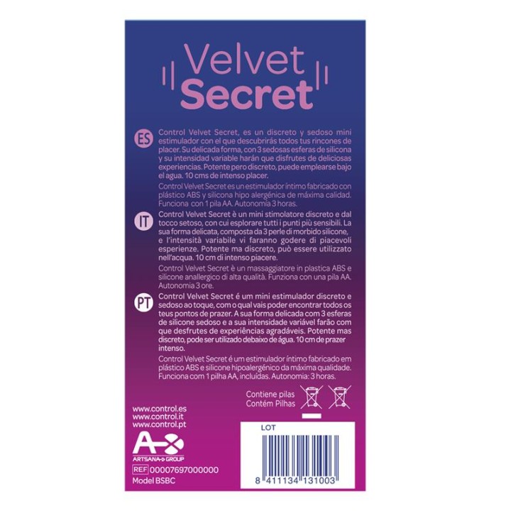 Mini Vibe Velvet Secret 5 Functions - 8411134131003 - Teknashop Ltd