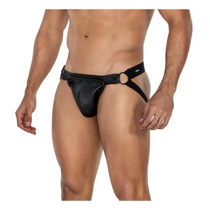 JOCKSTR4P02 Jockstrap Jock snap Black - 3701705100060 - Teknashop Ltd