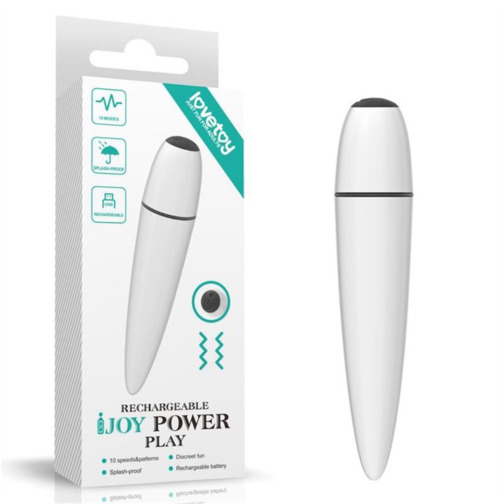 Vibrating Bullet IJOY White - LO-LV230205 - Teknashop Ltd