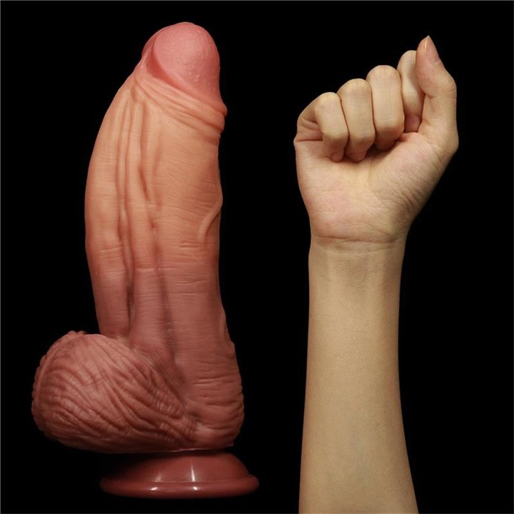 Dildo Nature King 10 Dual Layer - LO-LV411014 - Teknashop Ltd