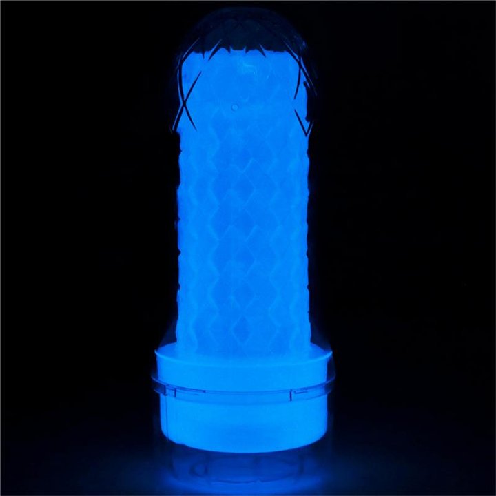 Male Masturbator Lumino Blue Light - LO-LV342035 - Teknashop Ltd