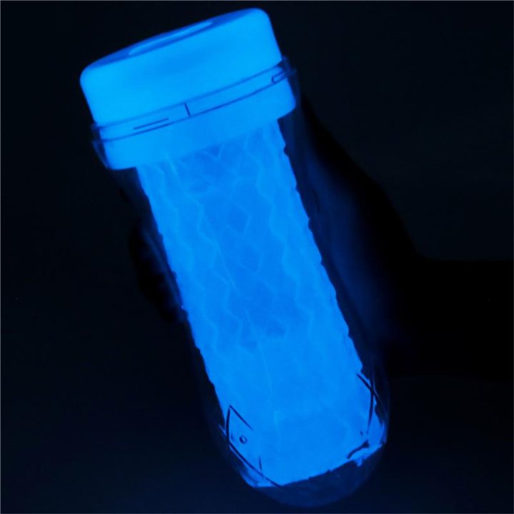 Male Masturbator Lumino Blue Light - LO-LV342035 - Teknashop Ltd