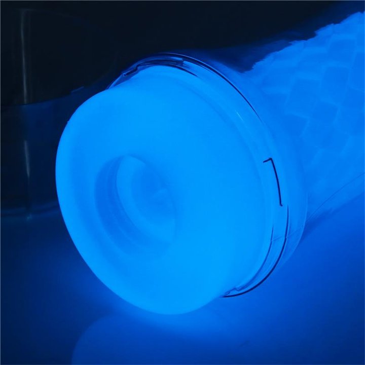 Male Masturbator Lumino Blue Light - LO-LV342035 - Teknashop Ltd