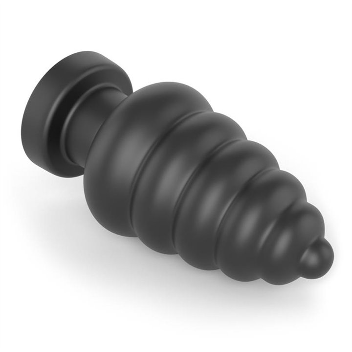 Vibrating Anal Plug King Sized 7 Black - LO-LV120115 - Teknashop Ltd