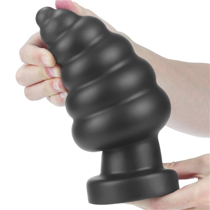 Vibrating Anal Plug King Sized 7 Black - LO-LV120115 - Teknashop Ltd