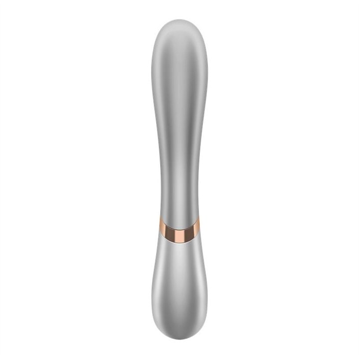 Hot Lover Heat Effect Vibe with APP Silver and Champagne - 4061504002514 - Teknashop Ltd