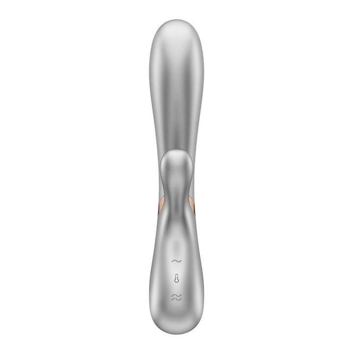 Hot Lover Heat Effect Vibe with APP Silver and Champagne - 4061504002514 - Teknashop Ltd