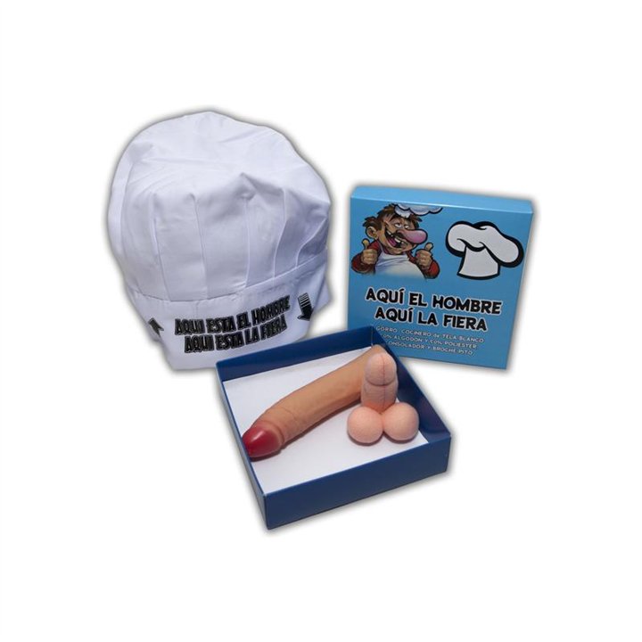 Chef's Hat, Brooch and Stimulator Set - 8412345045882 - Teknashop Ltd