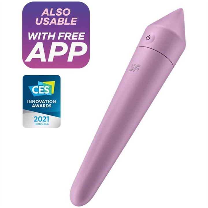 Ultra Power Bullet 8 Vibrating Bullet with APP Lilac - 4061504007755 - Teknashop Ltd