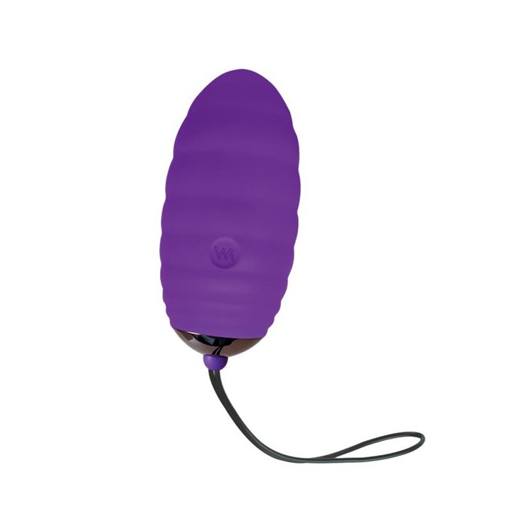 Vibrating Egg with Remote Control Ocean Breeze 2.0 Purple - AL-40803 - Teknashop Ltd