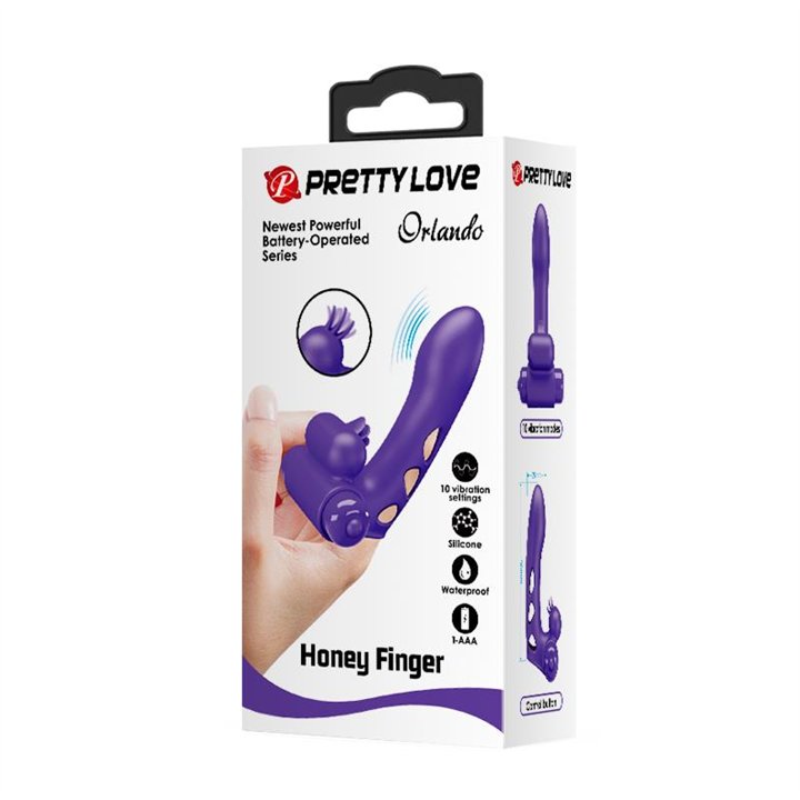 Orlando Finger Sleeve with Vibration - BI-014836-1 - Teknashop Ltd