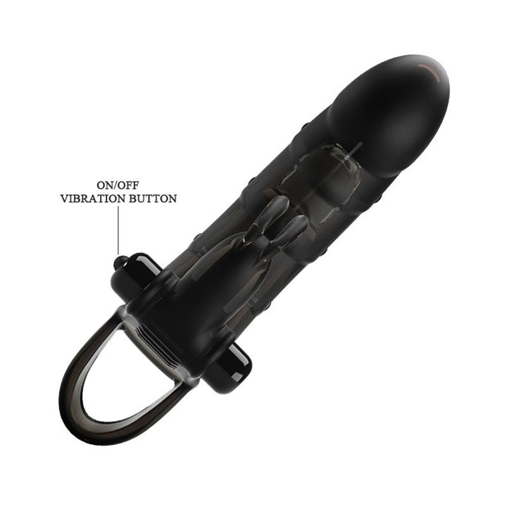 Cuper Penis Sleeve with Vibration - BI-026239 - Teknashop Ltd