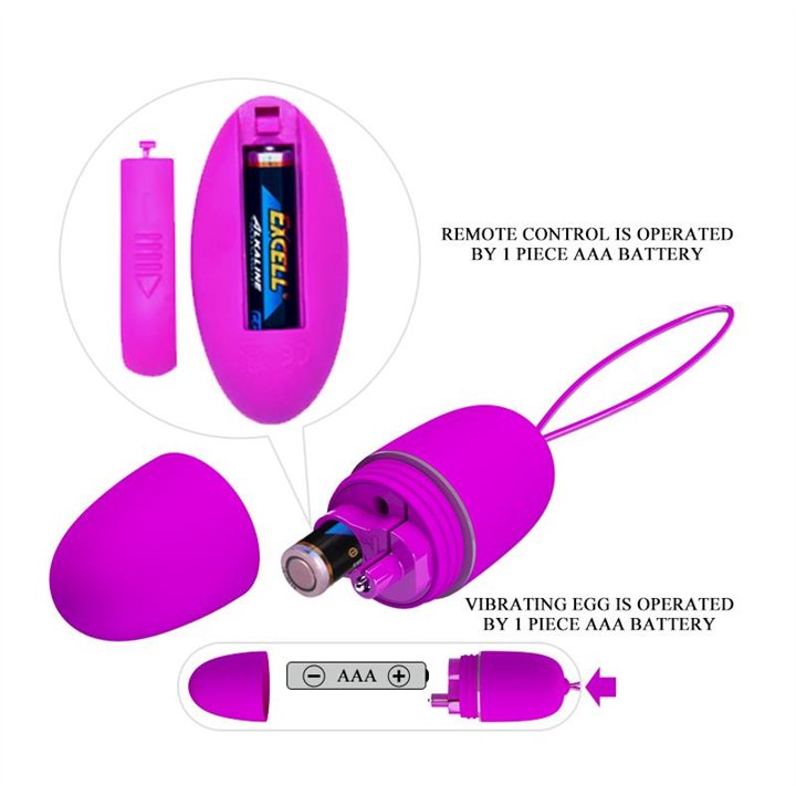 Selkie Vibrating Egg with Remote Control - BI-014865W - Teknashop Ltd