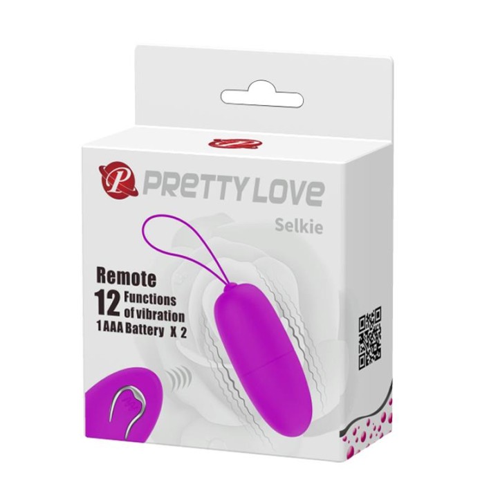 Selkie Vibrating Egg with Remote Control - BI-014865W - Teknashop Ltd