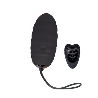 Vibrating Egg with Remote Control Ocean Breeze 2.0 Black - AL-40809 - Teknashop Ltd