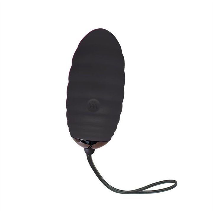 Vibrating Egg with Remote Control Ocean Breeze 2.0 Black - AL-40809 - Teknashop Ltd