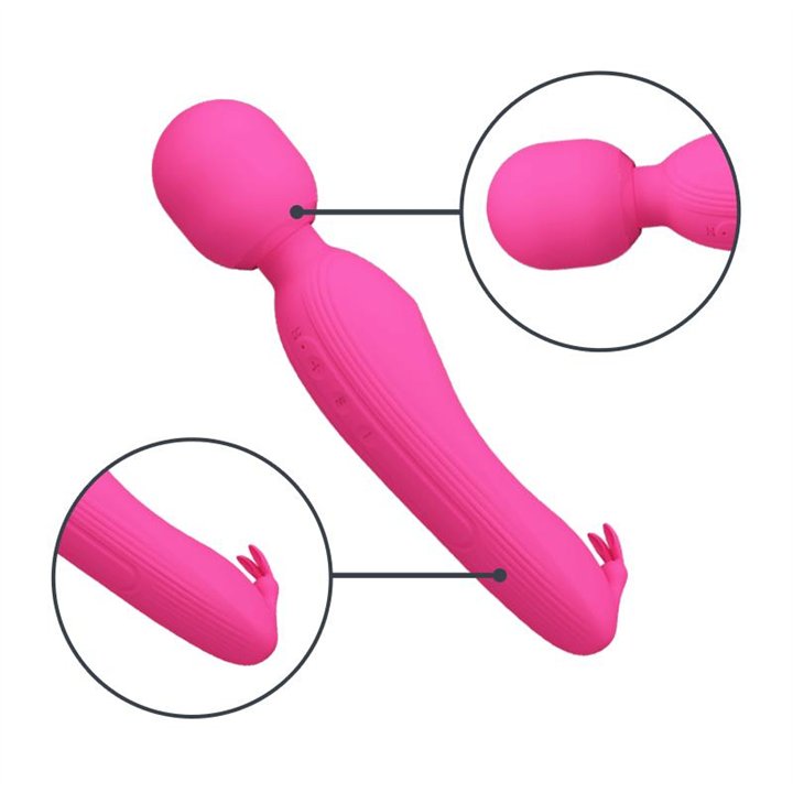 Curtis Massager with Clitoris Stimulator - BW-055014-1 - Teknashop Ltd