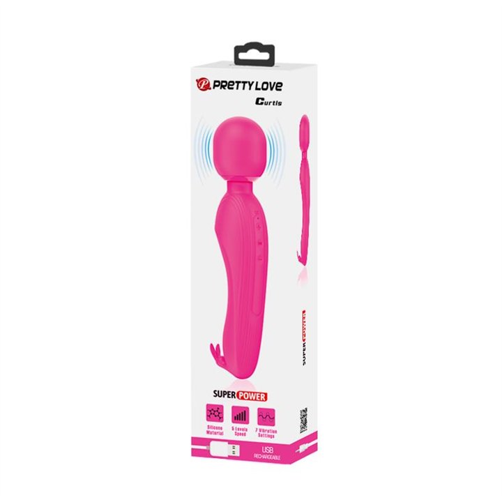 Curtis Massager with Clitoris Stimulator - BW-055014-1 - Teknashop Ltd