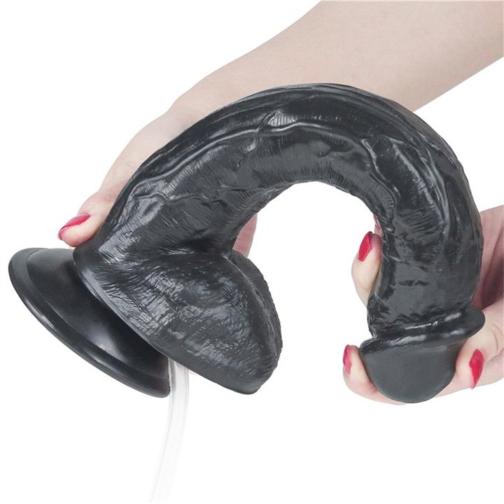 Dildo Squirting 11 Black - LO-LV116026 - Teknashop Ltd