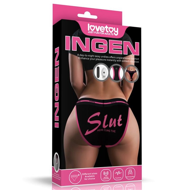 Printed Vibrating Sexy Panties 24-27 - LO-LV770214A - Teknashop Ltd