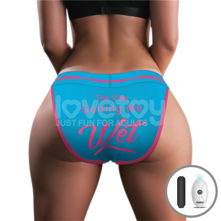 Printed Vibrating Sexy Panties 28-33 - LO-LV770212B - Teknashop Ltd