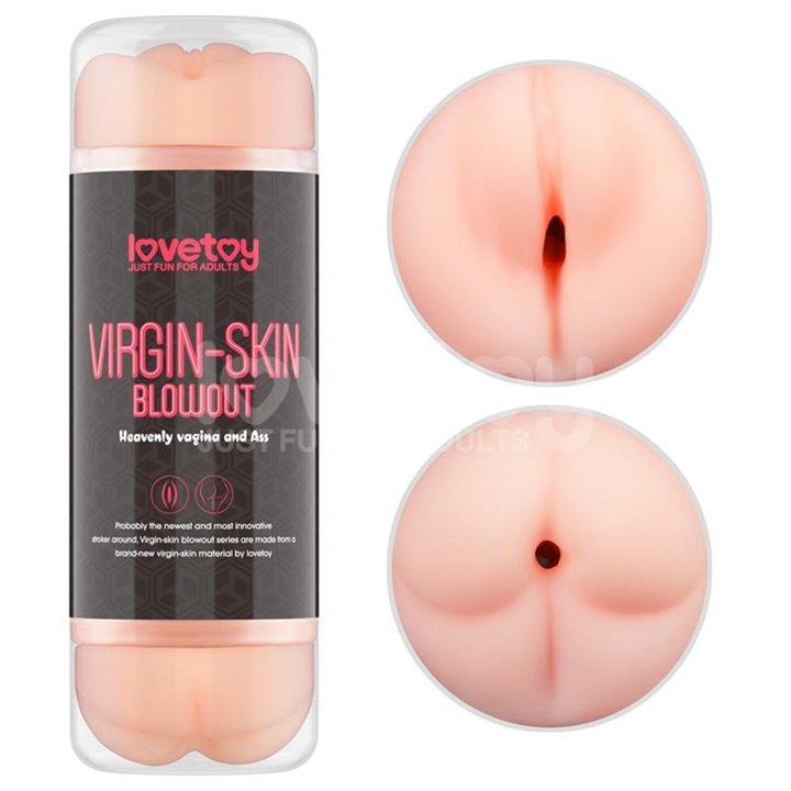 Male Masturbator Virgin-skin Vagina and Anus - LO-LV250017 - Teknashop Ltd