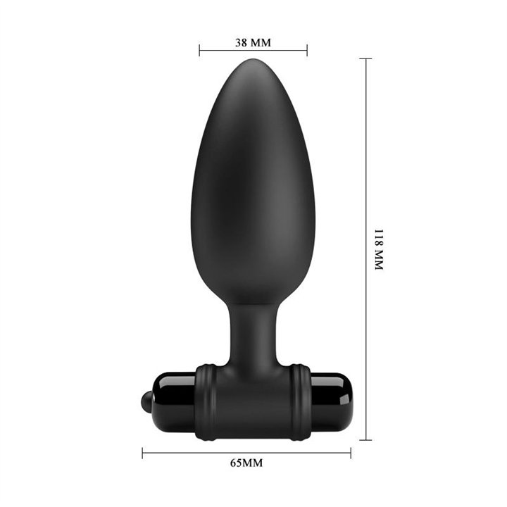 Vibra Butt Plug II USB - BI-040107 - Teknashop Ltd