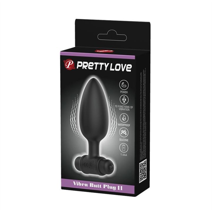 Vibra Butt Plug II USB - BI-040107 - Teknashop Ltd