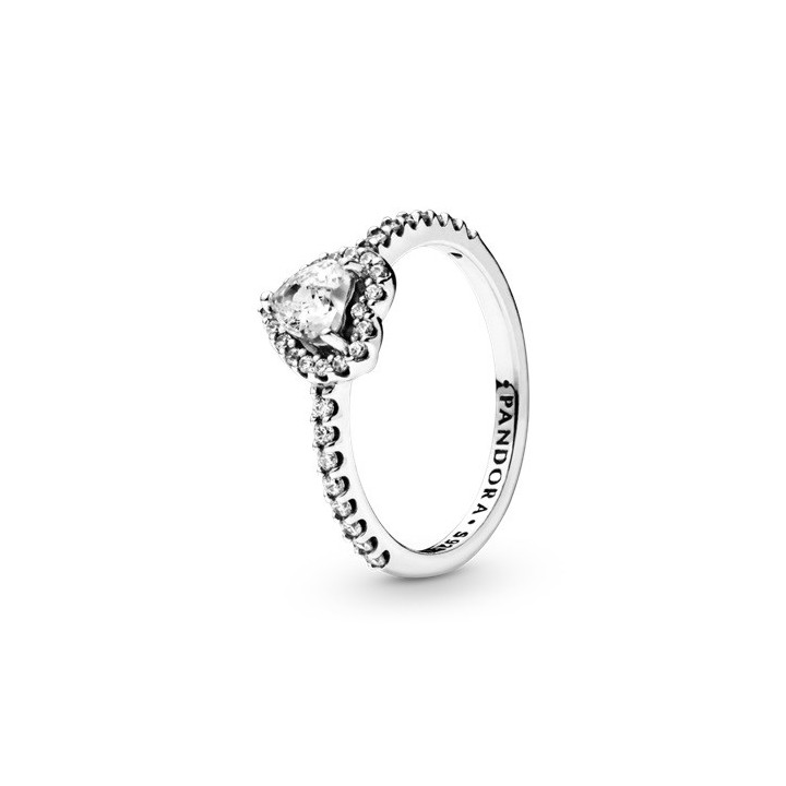 PANDORA JEWELRY Mod. ELEVATED HEART RING - WW.198421C01-56 - Teknashop Ltd