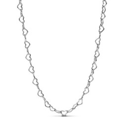 PANDORA JEWELRY Mod. LINKED HEARTS COLLAR NECKLACE - 45 CM - WW.393334C00-45 - Teknashop Ltd