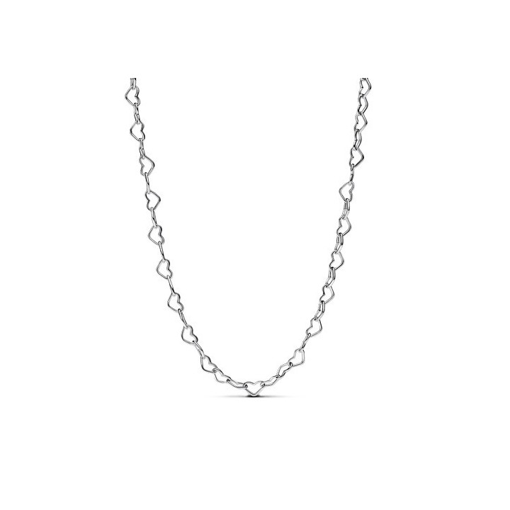 PANDORA JEWELRY Mod. LINKED HEARTS COLLAR NECKLACE - 45 CM - WW.393334C00-45 - Teknashop Ltd