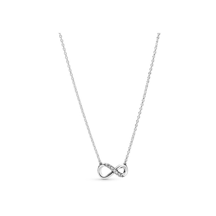 PANDORA JEWELRY Mod. SPARKLING INFINITY COLLIER NECKLACE - WW.398821C01-50 - Teknashop Ltd