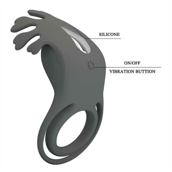 Ruben Vibrating Double Cock Ring - BI-210311-2 - Teknashop Ltd