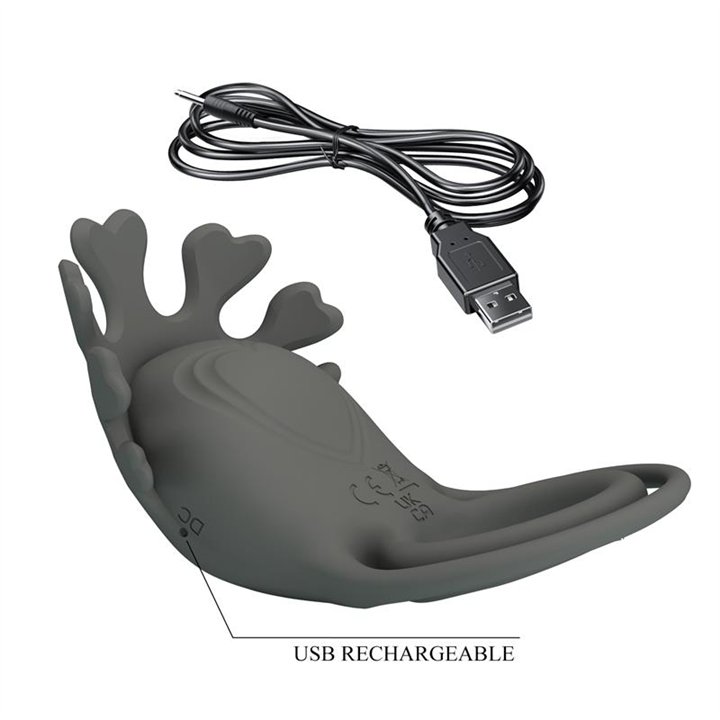 Ruben Vibrating Double Cock Ring - BI-210311-2 - Teknashop Ltd