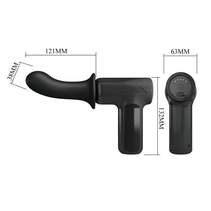 Dj Doctor Thrusting Gun 5 Modes Black - BW-055029 - Teknashop Ltd