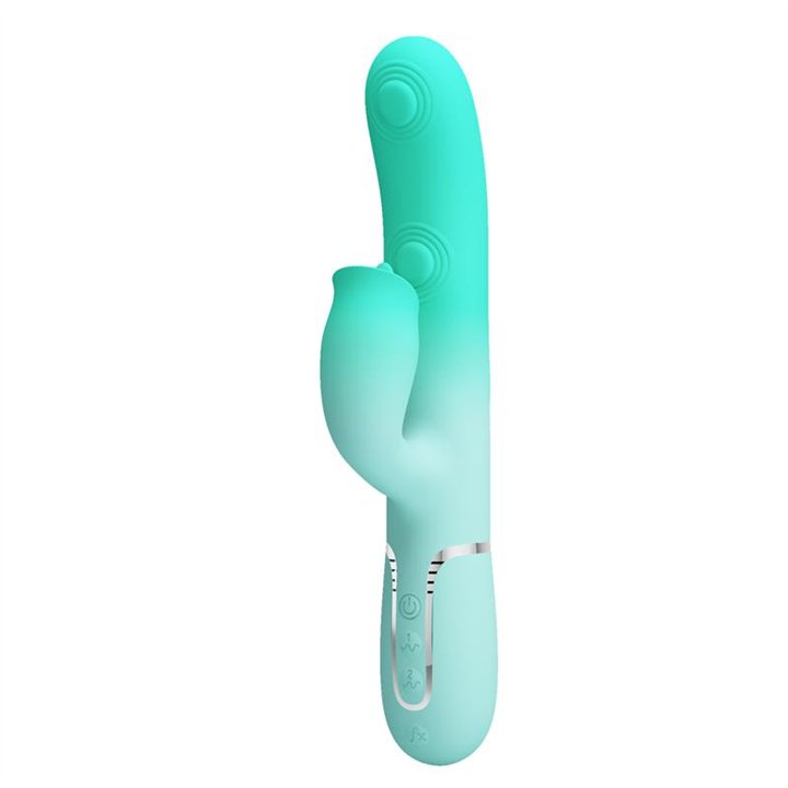 Gigi Rabbit Vibrator Thumping and Licking - BW-500035-4 - Teknashop Ltd