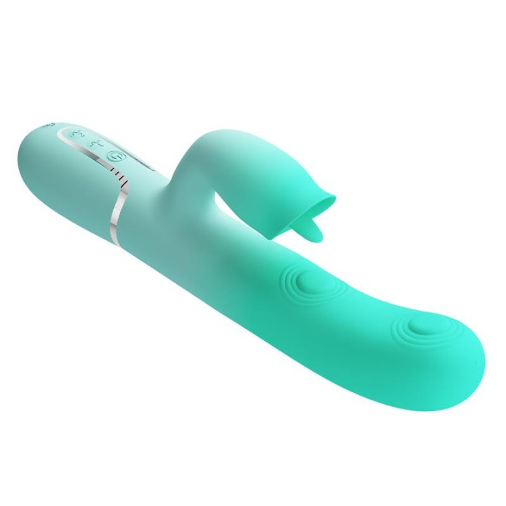Gigi Rabbit Vibrator Thumping and Licking - BW-500035-4 - Teknashop Ltd