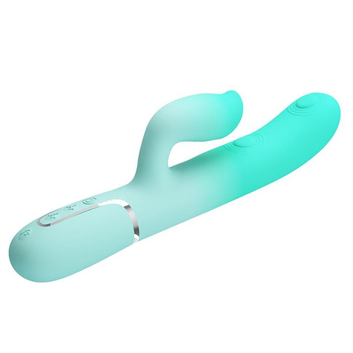 Gigi Rabbit Vibrator Thumping and Licking - BW-500035-4 - Teknashop Ltd