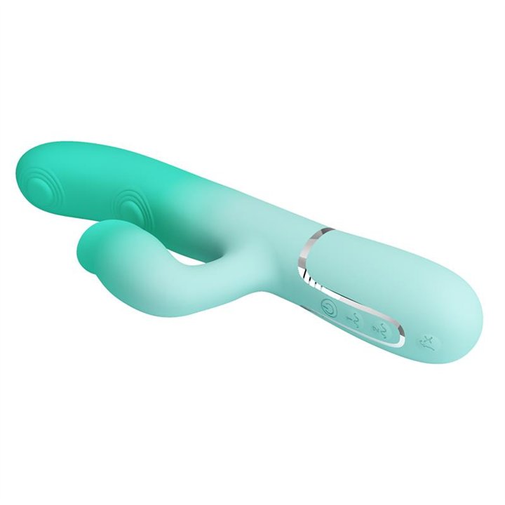 Gigi Rabbit Vibrator Thumping and Licking - BW-500035-4 - Teknashop Ltd