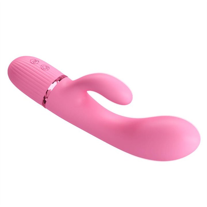 Marski Vibrator with Rabbit G Spot Pink - BW-500059 - Teknashop Ltd