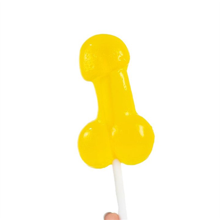 Penis Shaped Lollipop Piña Colada Flavor with Alcohol - F1728 - Teknashop Ltd