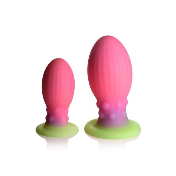Glow-In-The-Dark Silicone Xeno Egg XL 6.9 - 848518049070 - Teknashop Ltd
