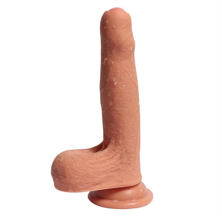 Dual Layer Silicone Dildo Azazel 18 cm - SQ-WBD10010 - Teknashop Ltd