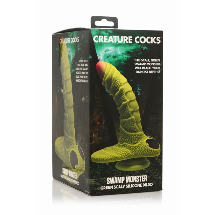 Scaled Swamp Monster Dildo 9.4 - 848518048905 - Teknashop Ltd