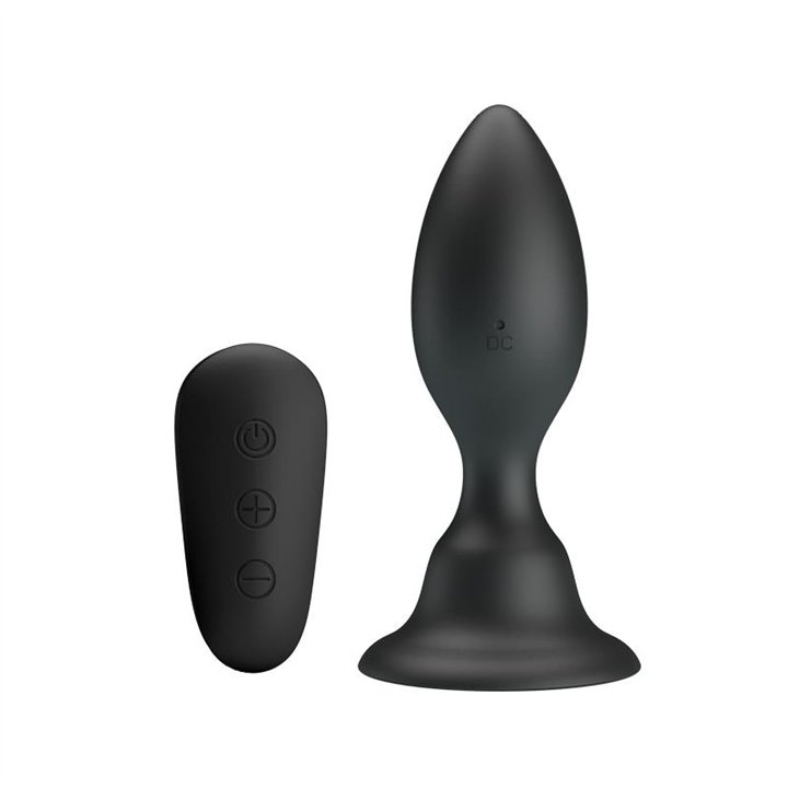 Vibrating Butt Plug - BI-040076W-MR - Teknashop Ltd