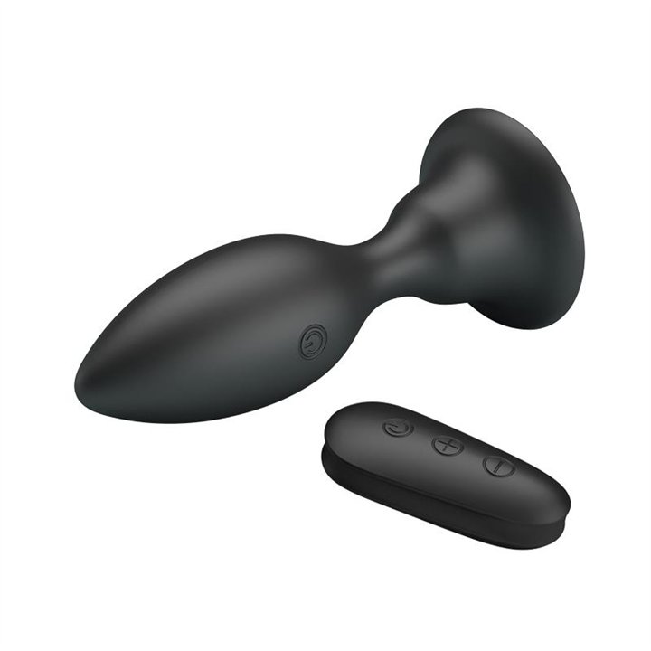 Vibrating Butt Plug - BI-040076W-MR - Teknashop Ltd