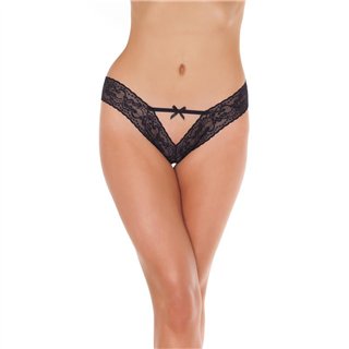 Brasilian Briefs Black One Size - R1293 - Teknashop Ltd